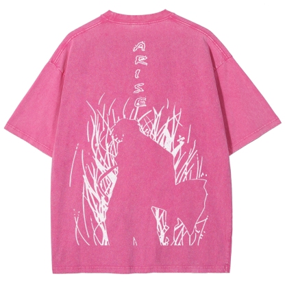 solo leveling Unisex Fit Washed T-Shirt 