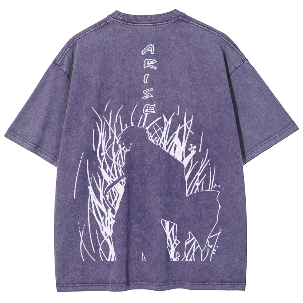 solo leveling Unisex Fit Washed T-Shirt 