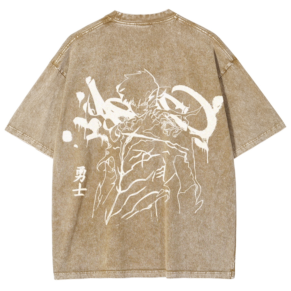 Solo Leveling Unisex Fit Washed T-Shirt 