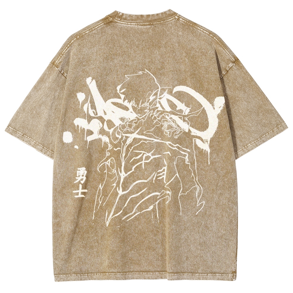 Solo Leveling Unisex Fit Washed T-Shirt 