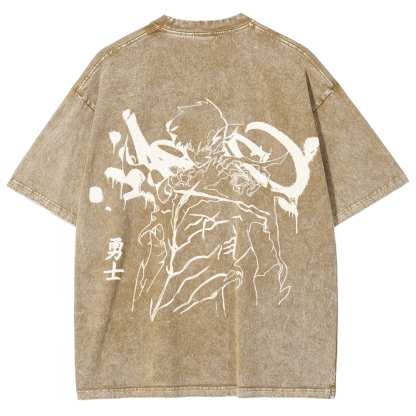 Solo Leveling Unisex Fit Washed T-Shirt 