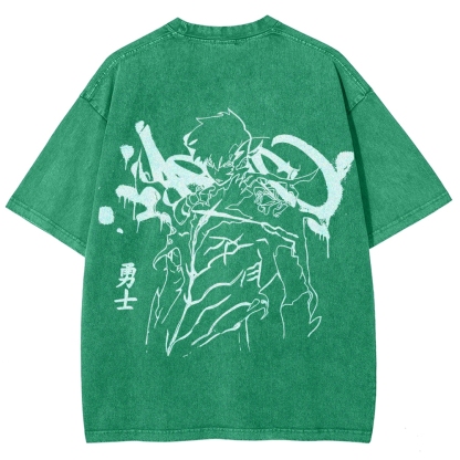 Solo Leveling Unisex Fit Washed T-Shirt 