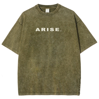 Solo Leveling Unisex Fit Washed T-Shirt 