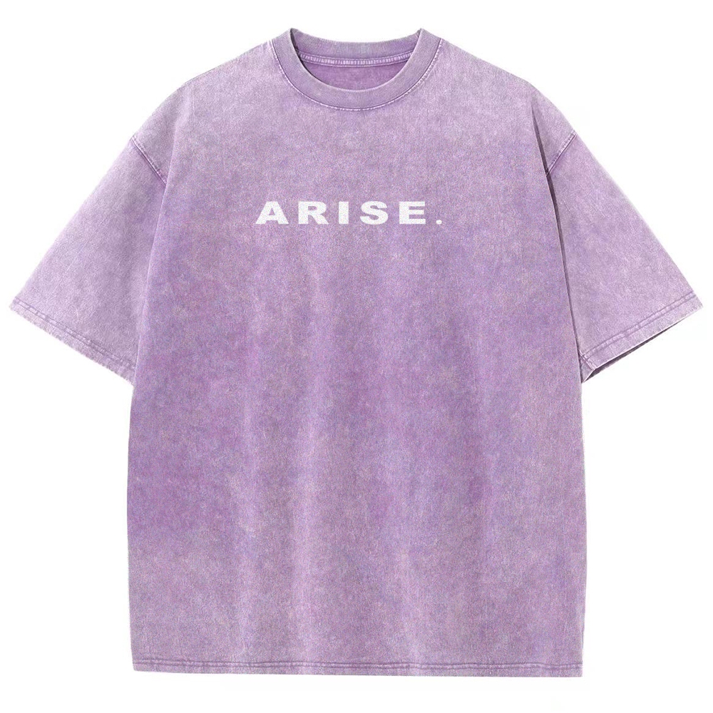 Solo Leveling Unisex Fit Washed T-Shirt 