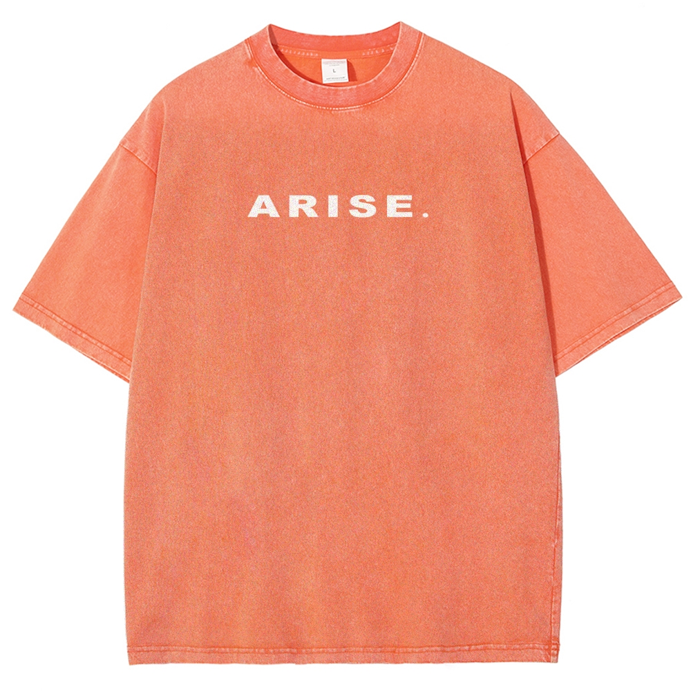 Solo Leveling Unisex Fit Washed T-Shirt 