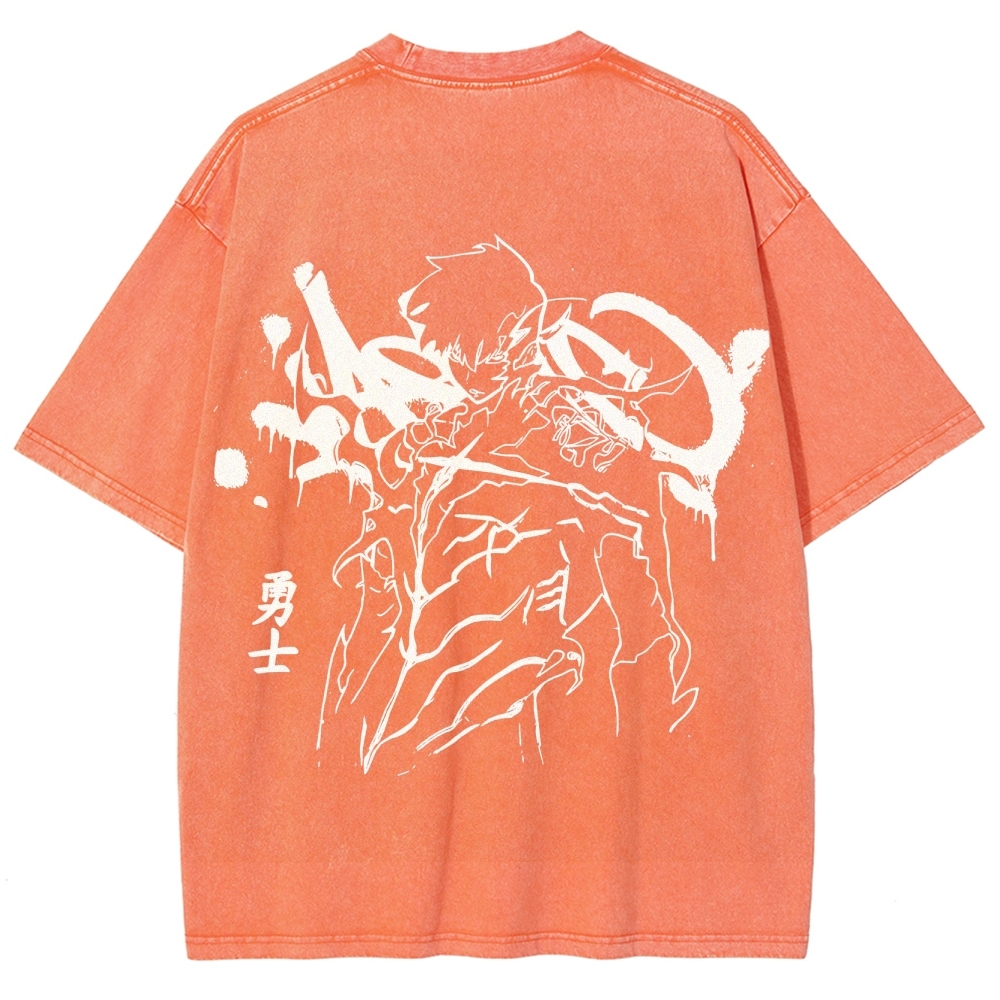 Solo Leveling Unisex Fit Washed T-Shirt 