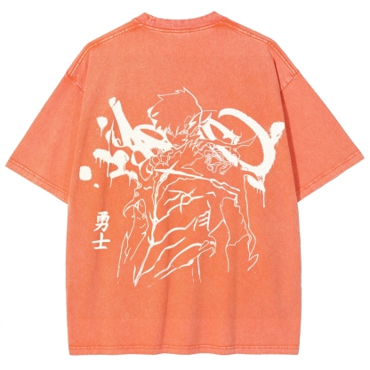 Solo Leveling Unisex Fit Washed T-Shirt 