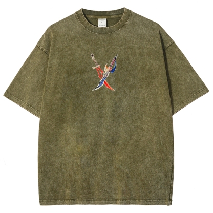 Solo leveling Unisex Fit Washed T-Shirt 