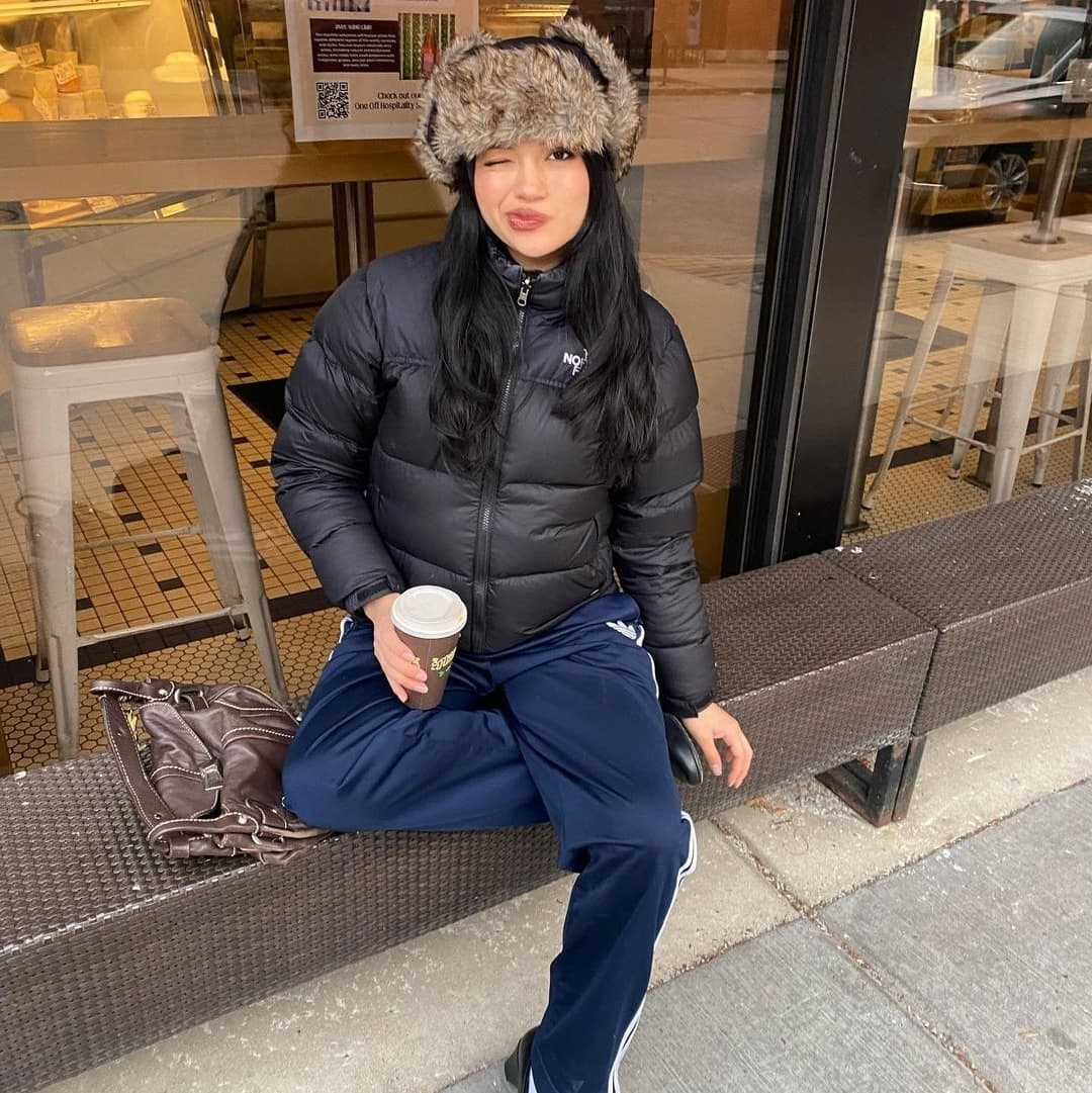  Matte Black Puffer Jacket