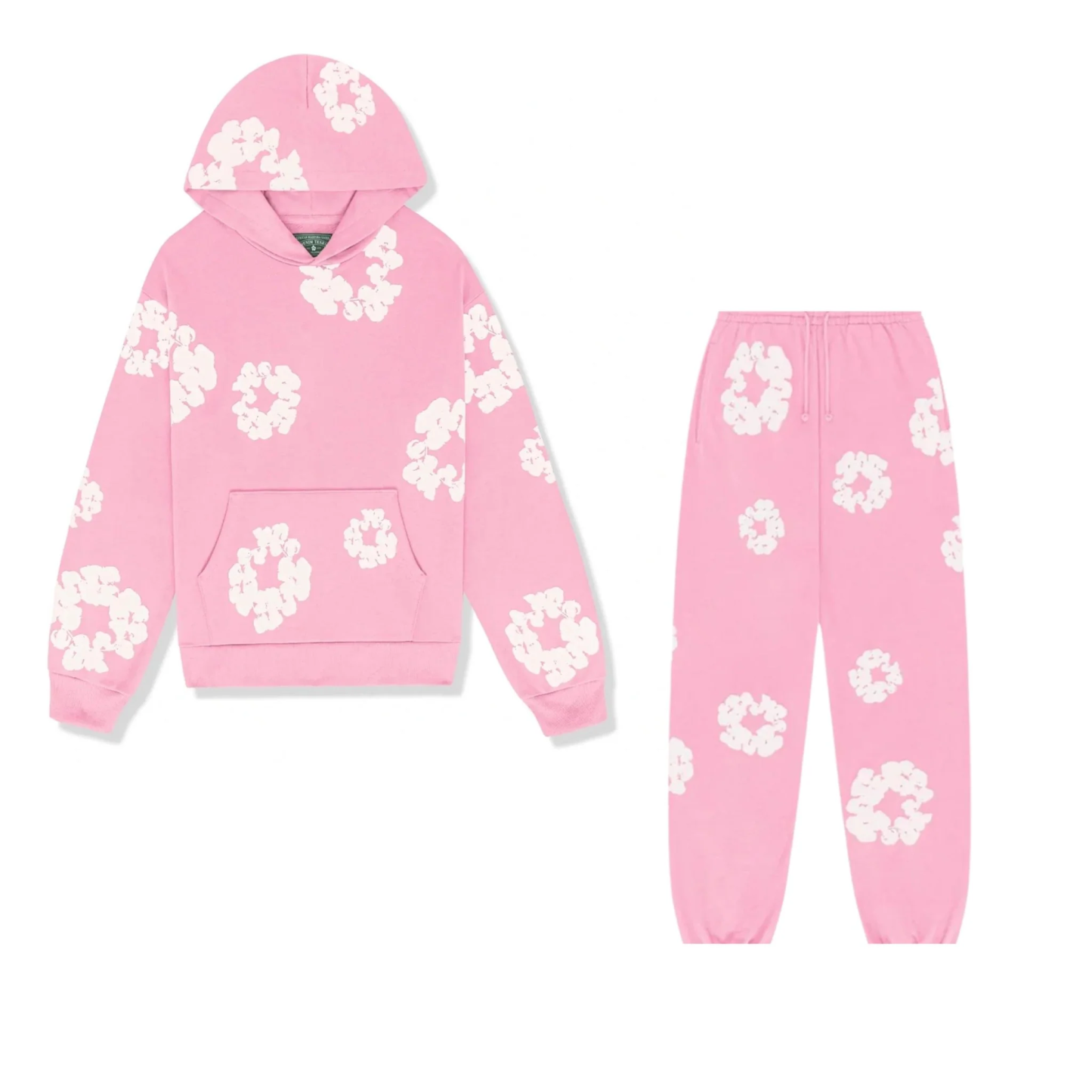 Viral Tracksuit Crushed Flowers