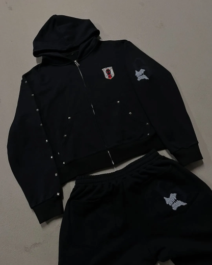 GRIMMJOW ZIP UP HOODIE SET