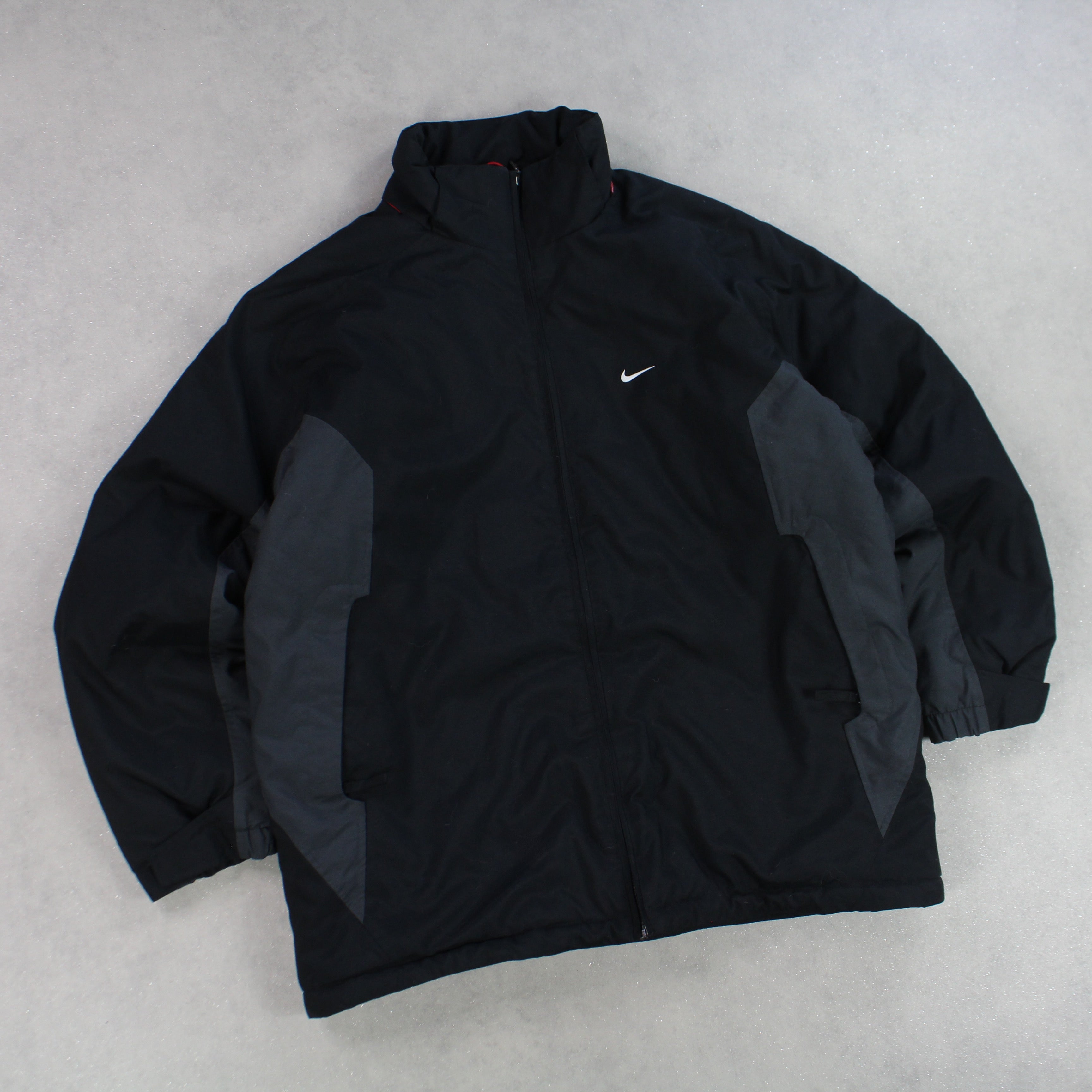 RARE 2000s Padded Jacket Black