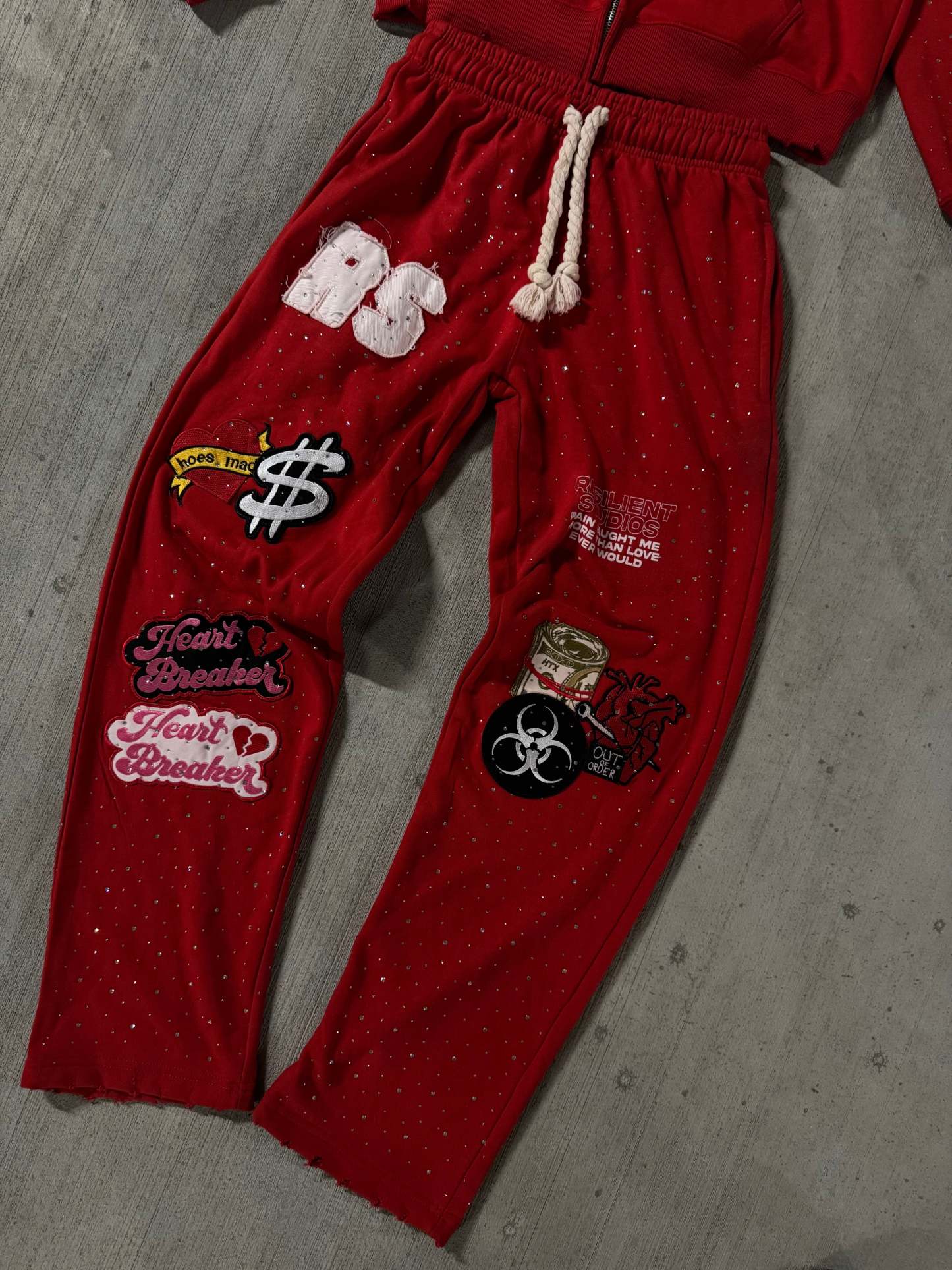RS SWEATSUIT- RED