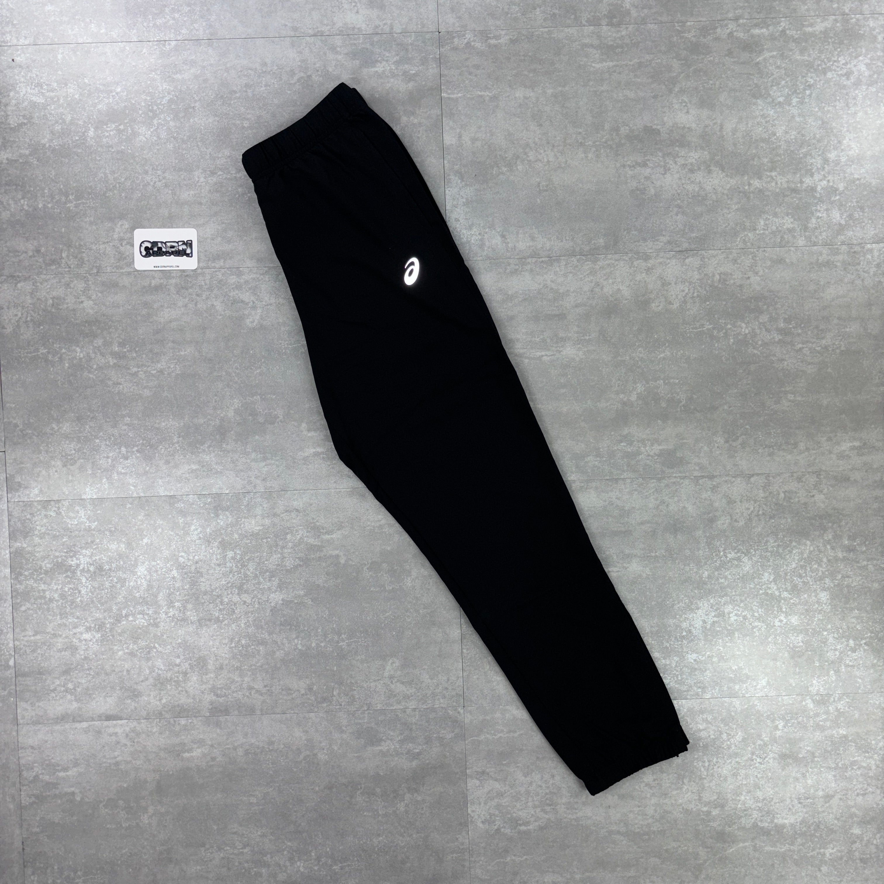 Asics Icon Windbreaker Jacket Dark Cobalt & Black Asics Run Pants Set