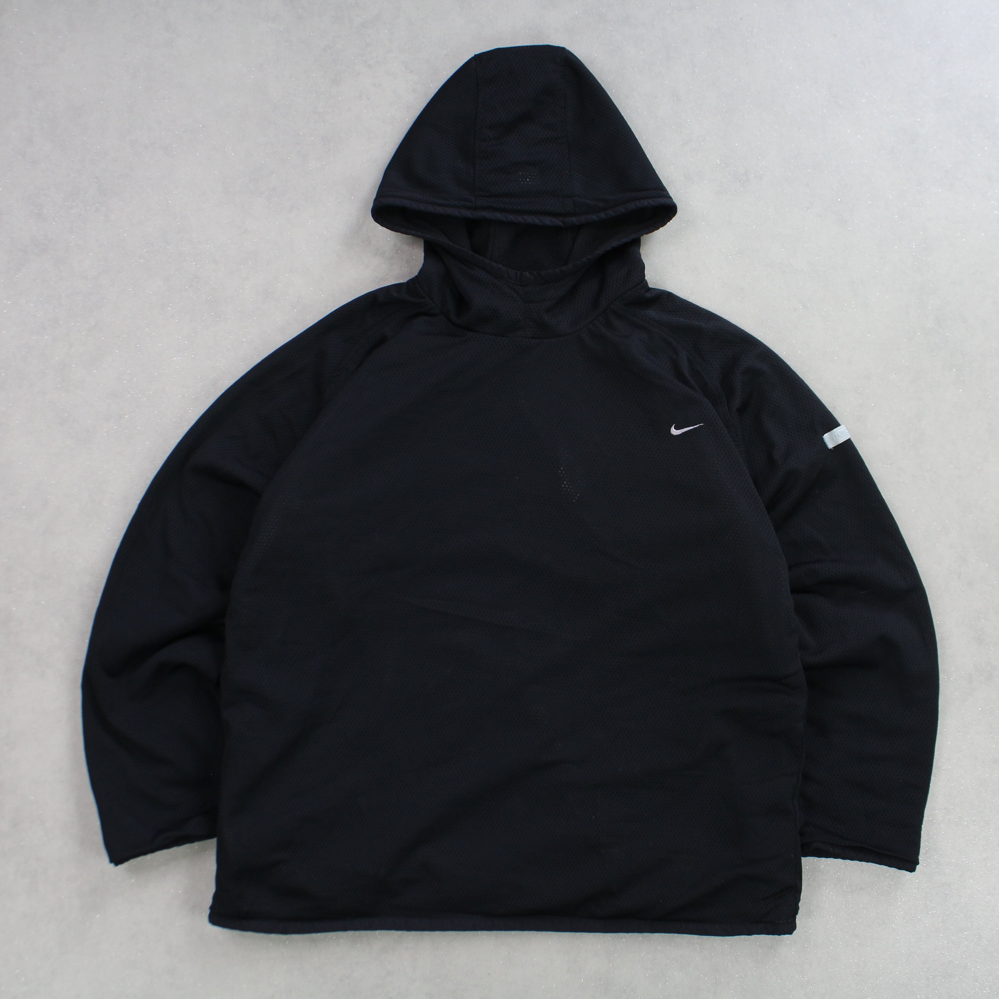 SUPER RARE 2000s Reversible Hoodie Grey