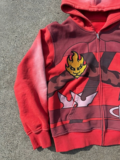 "MASTER OF FIRE" ZIP-UP