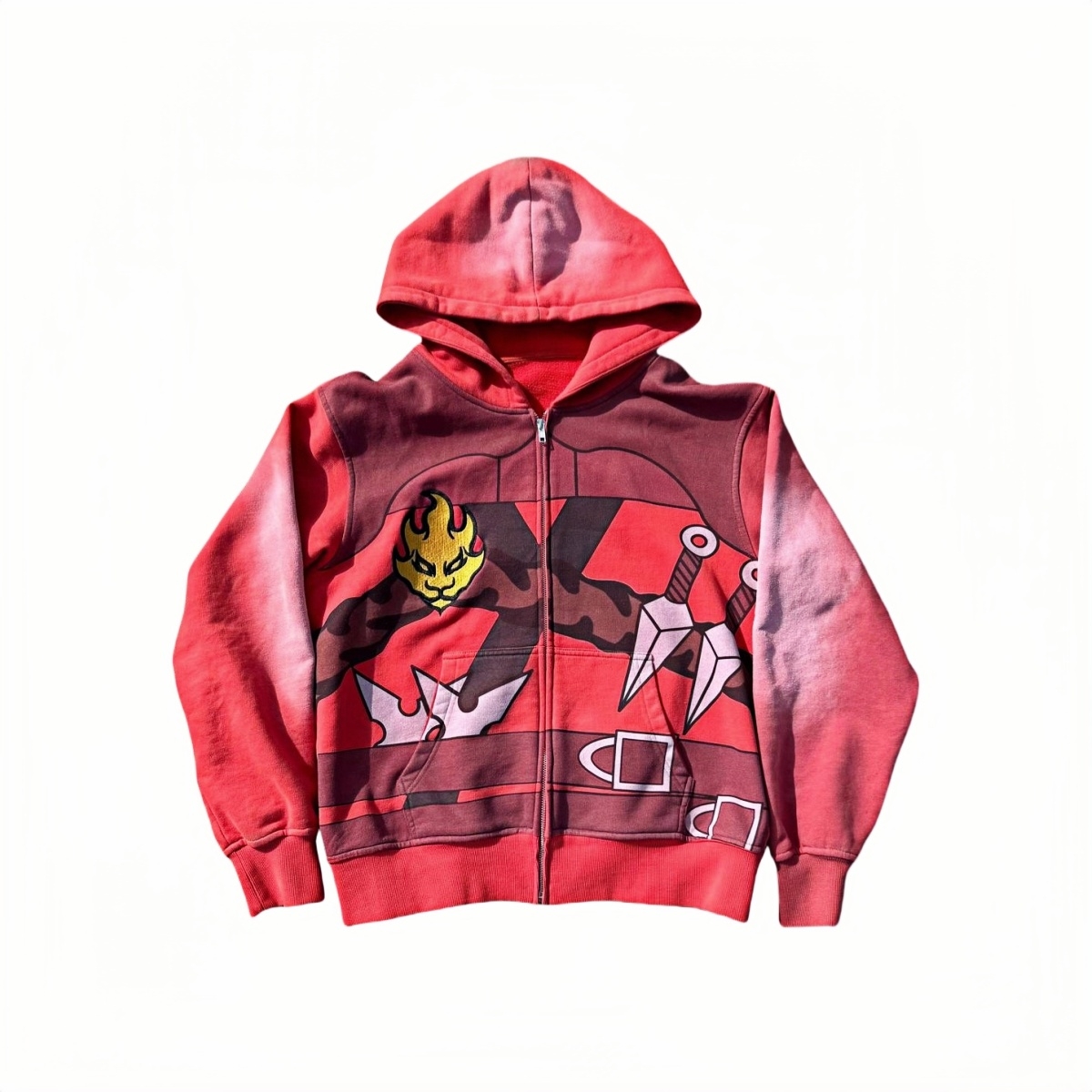 "MASTER OF FIRE" ZIP-UP