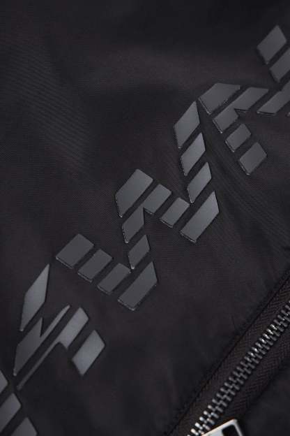 BLACKOUT NYLON TRACK JACKET SET