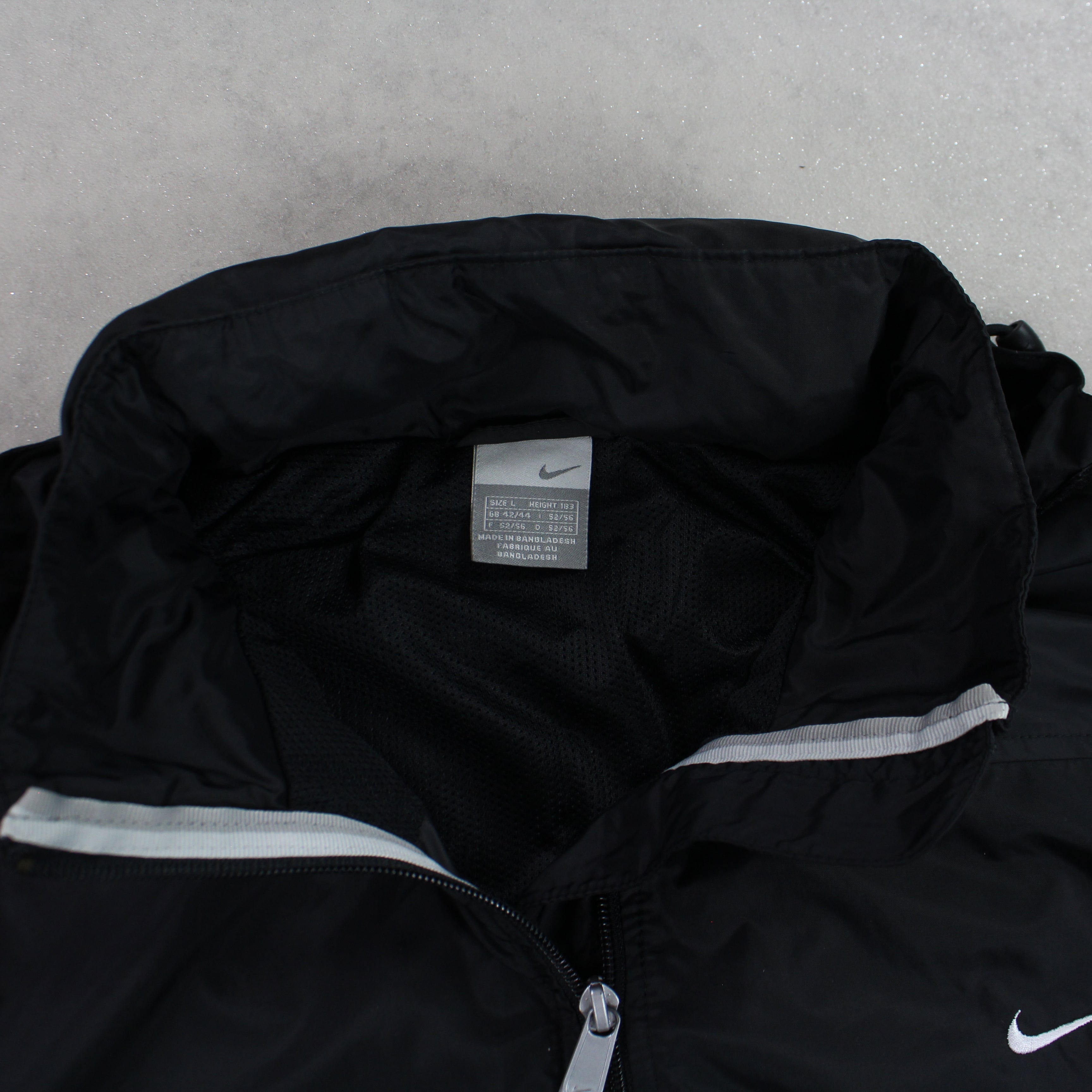 RARE 2000s Track Jacket Black