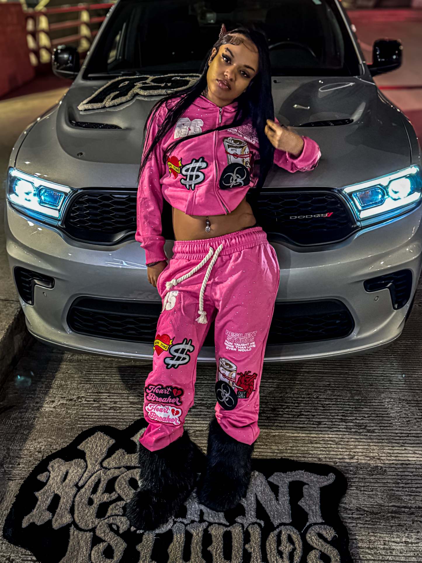 RS SWEATSUIT- PINK