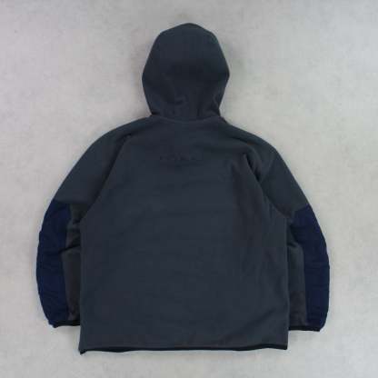 RARE 2000s 1/4 Fleece Grey