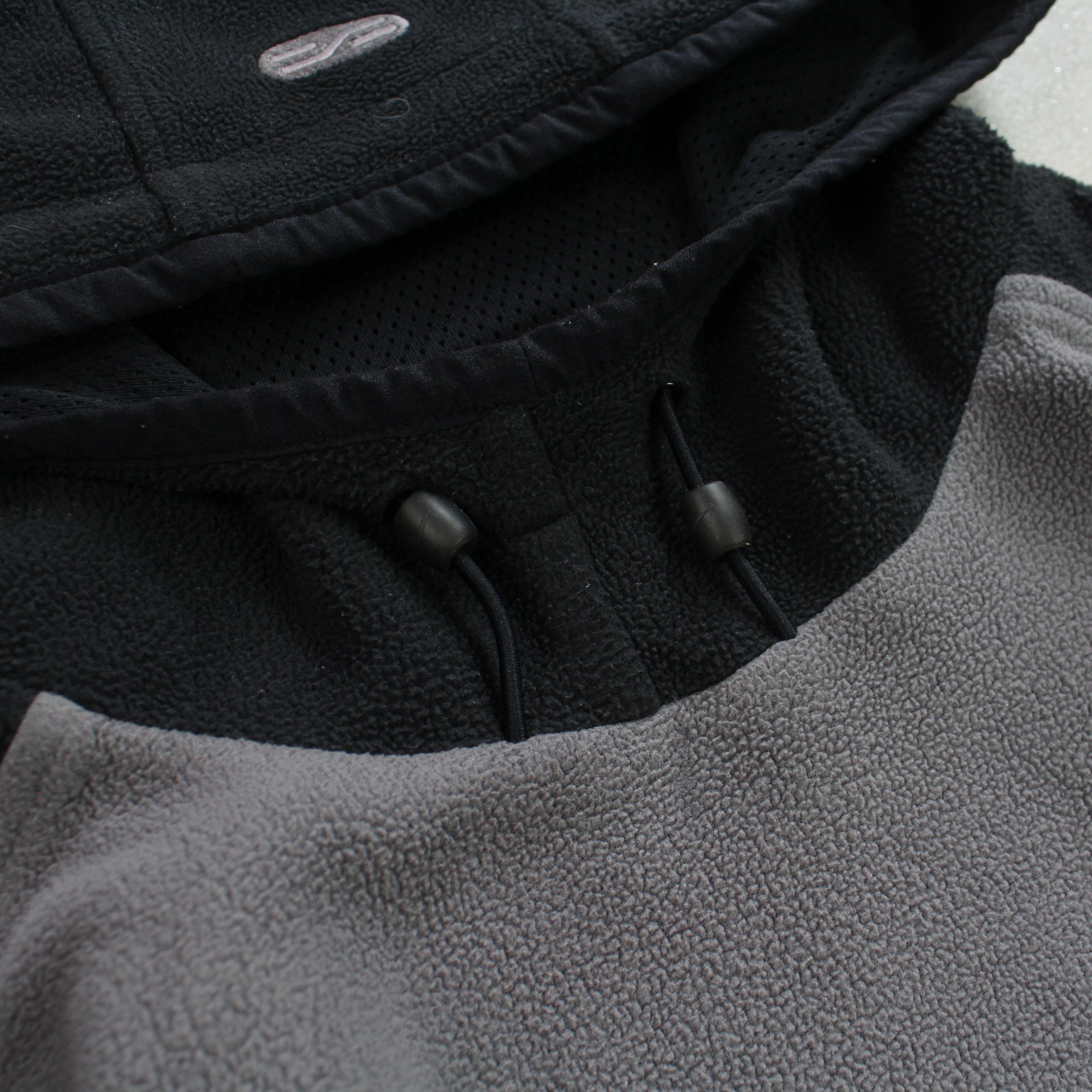 SUPER RARE 2000s Reversible Hoodie Grey