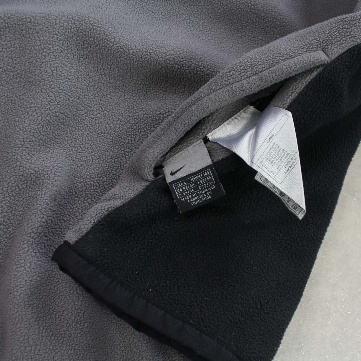 SUPER RARE 2000s Reversible Hoodie Grey