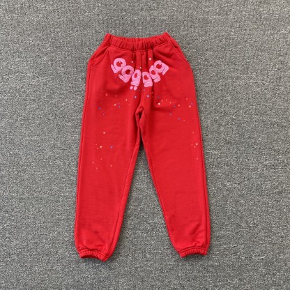 22_228 Street Style Spider Graphic  Tracksuit(Kids Clothing)