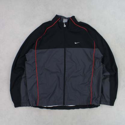 RARE 2000s Track Jacket Black