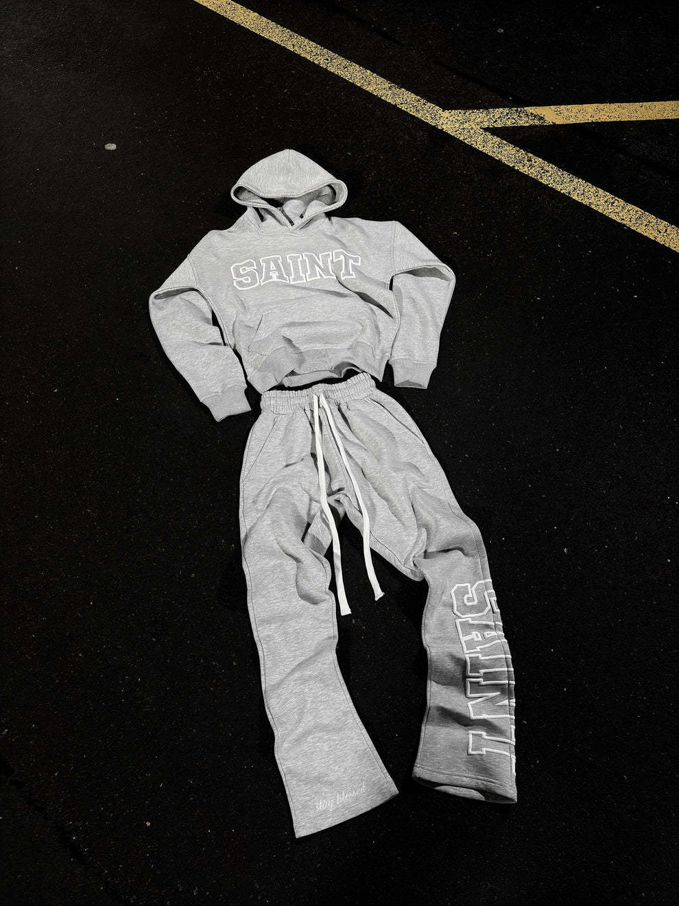 Break fringe style casual hoodie set