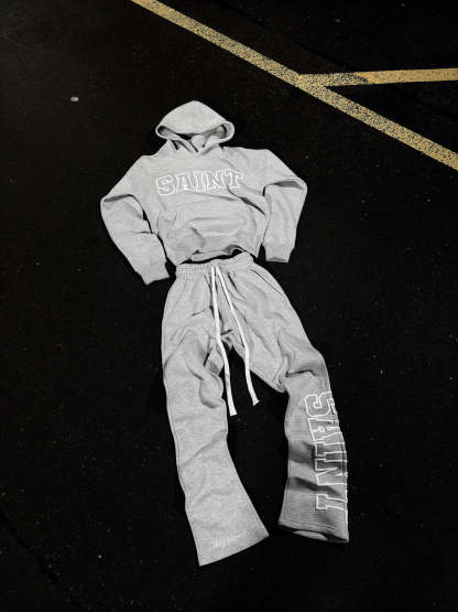 Break fringe style casual hoodie set