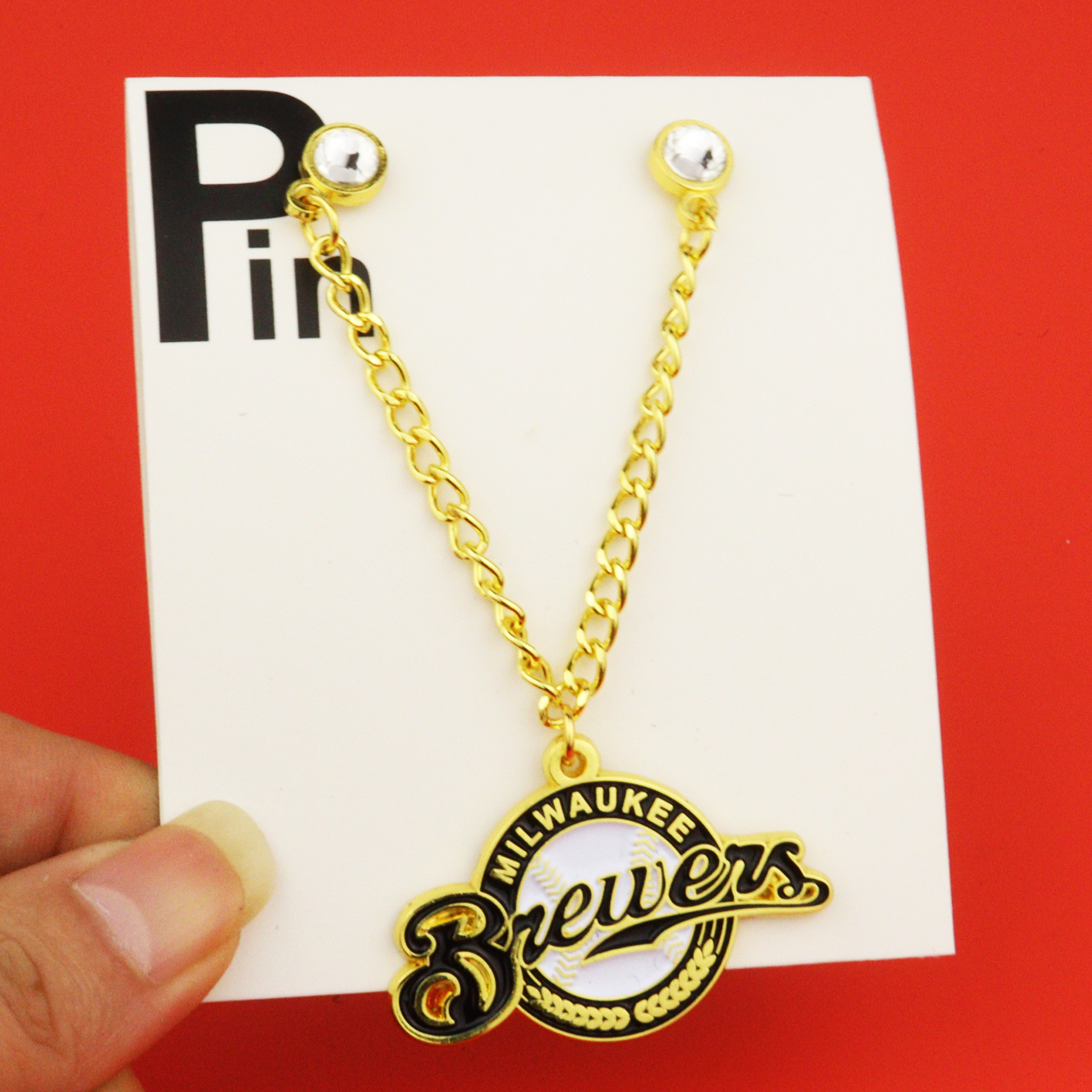 NEW ERA UNIQUE METAL BADGE BASEBALL CAP PIN 35 /255