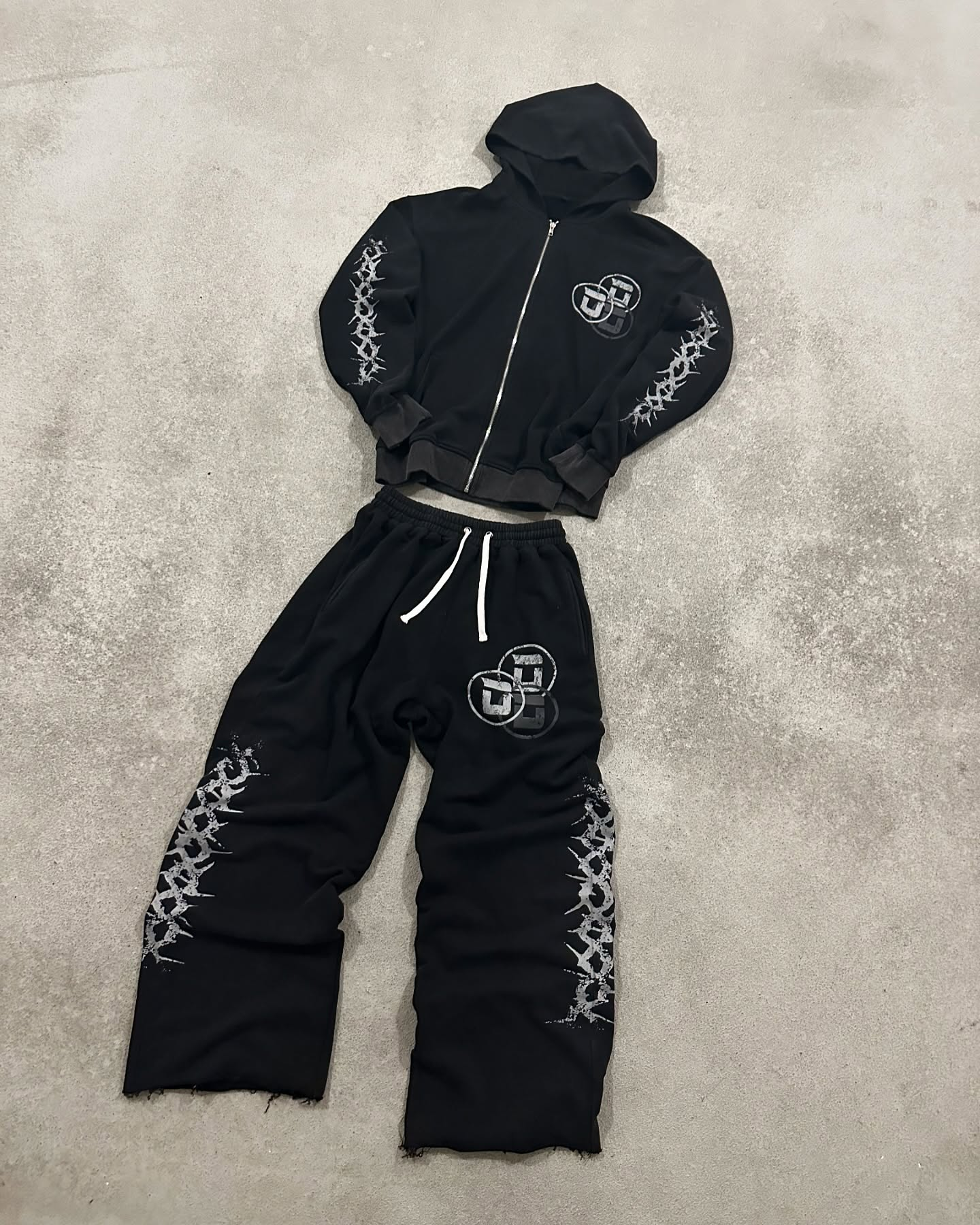 Men's casual hoodie set