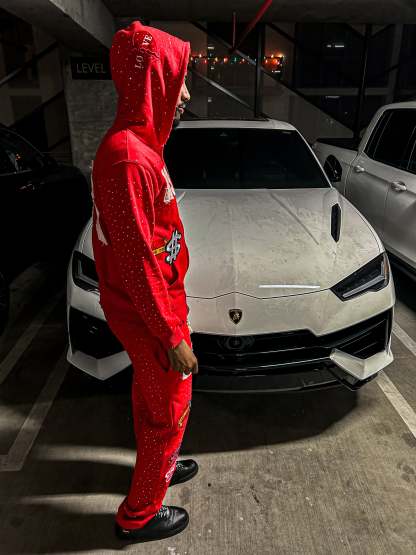RS SWEATSUIT- RED