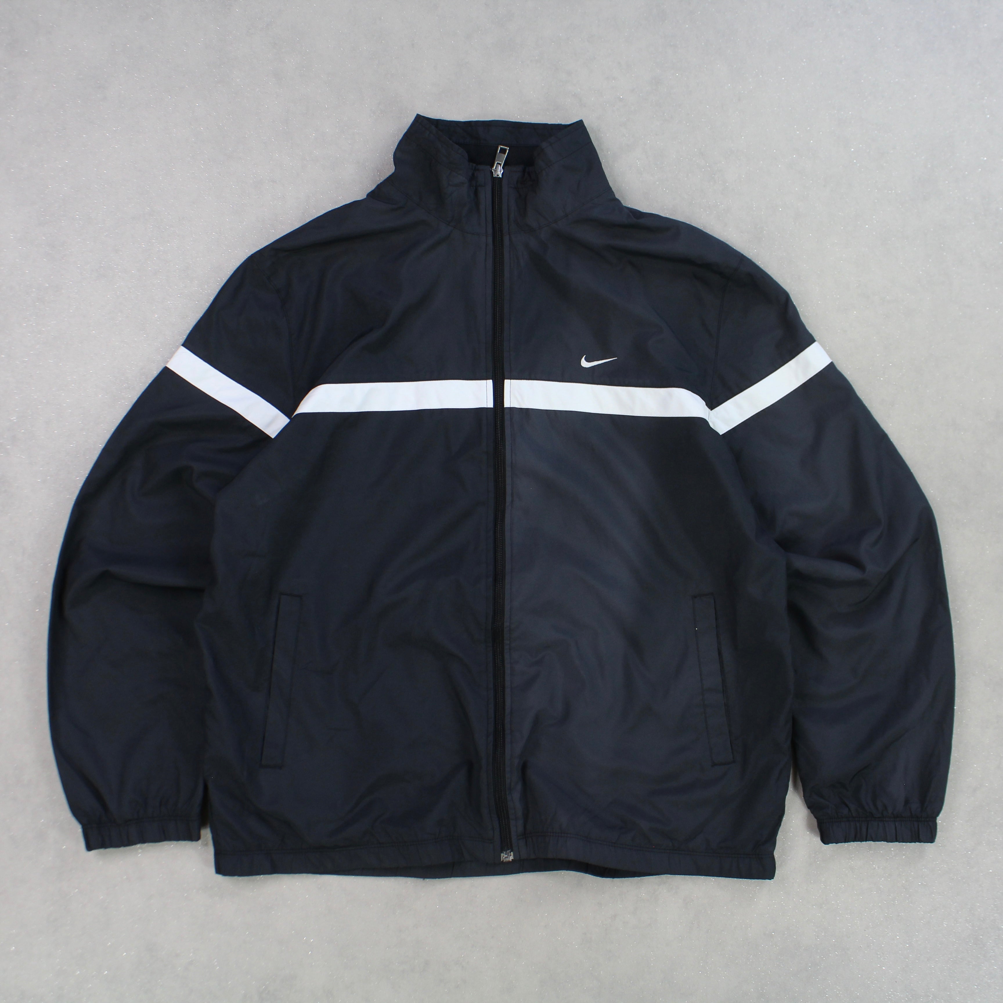 RARE 2000s Track Jacket Black