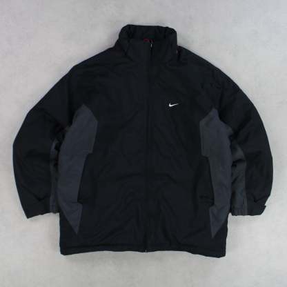 RARE 2000s Padded Jacket Black