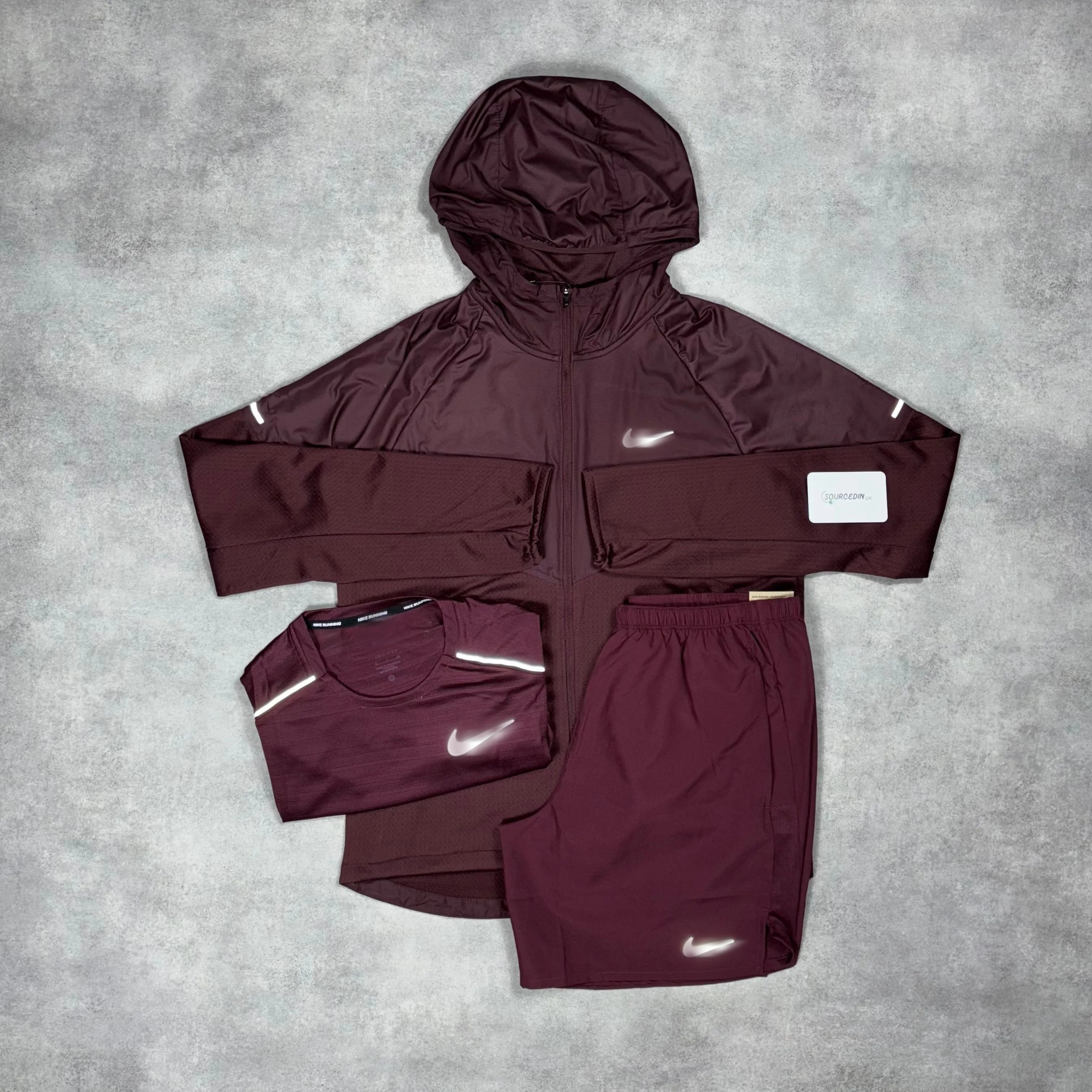 Nk Uv Windrunner Jacket 3-Piece 7” Challenger Short Set