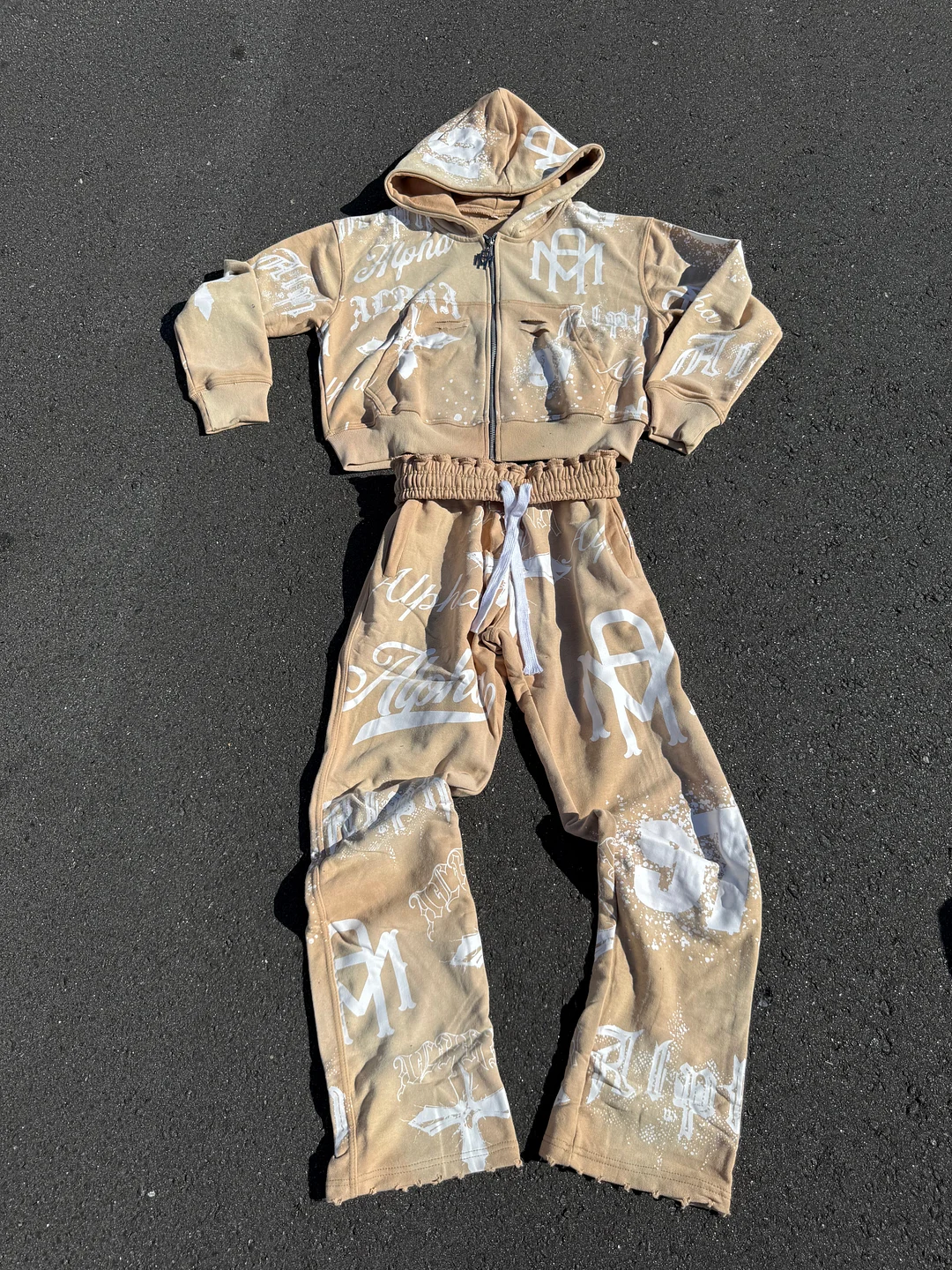 ALPHA TRACK FLARRED SUIT