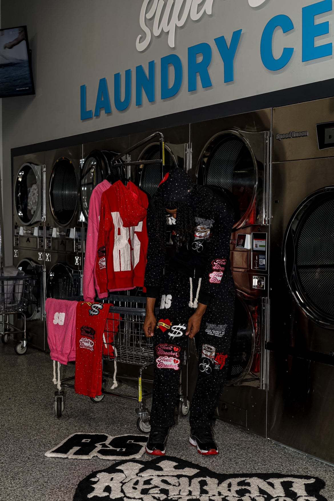 RS  SWEATSUIT- BLACK