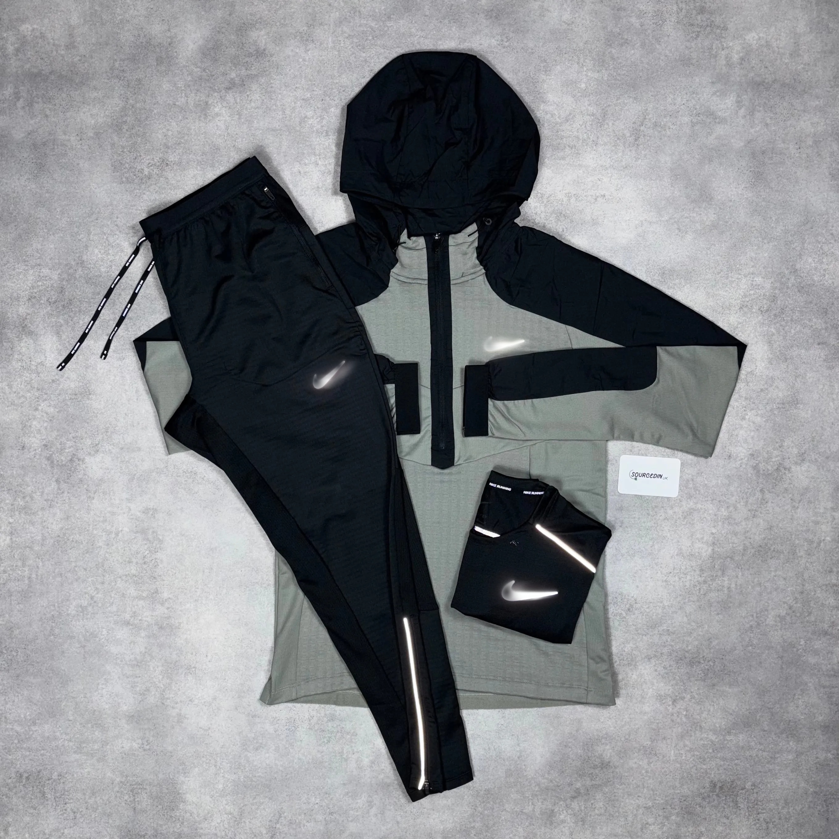 Nk Uv Windrunner Jacket 3-Piece 7” Challenger Short Set