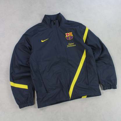 RARE 2000s Barcelona Track Jacket Grey