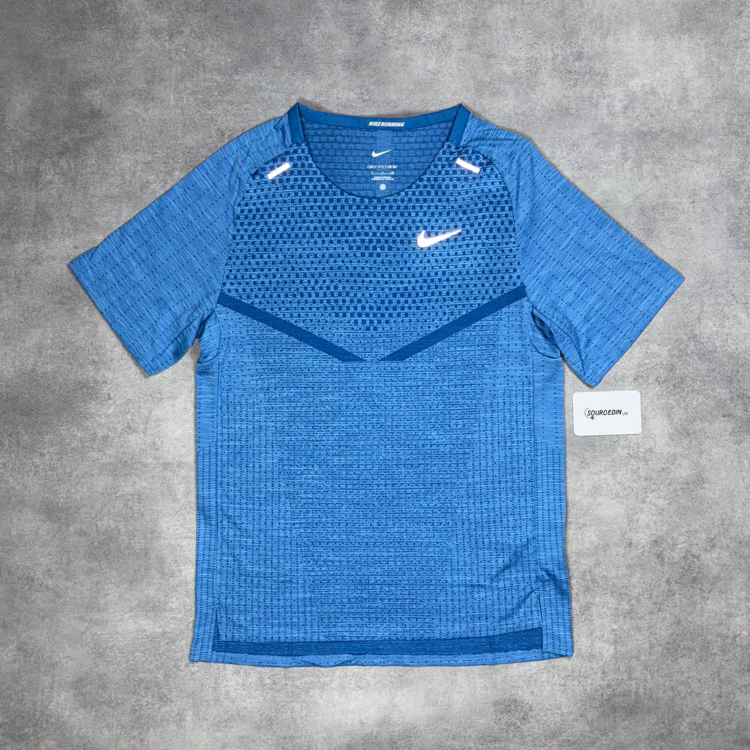 Nike Techknit T-Shirt Star Blue