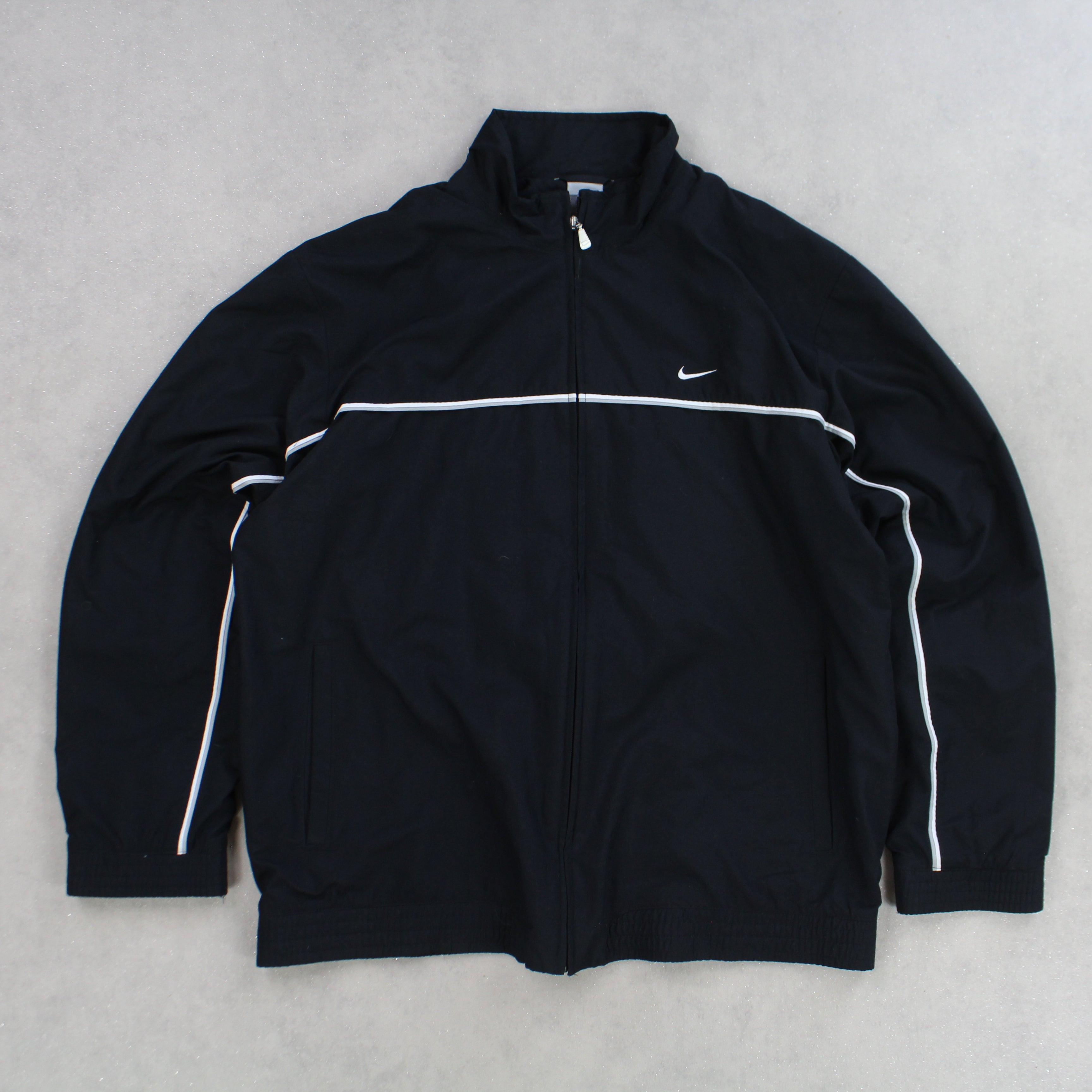 RARE 2000s Track Jacket Black