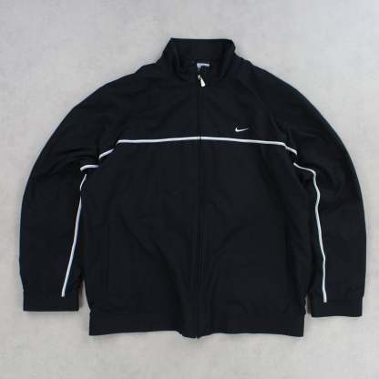 RARE 2000s Track Jacket Black