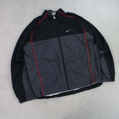 RARE 2000s Track Jacket Black