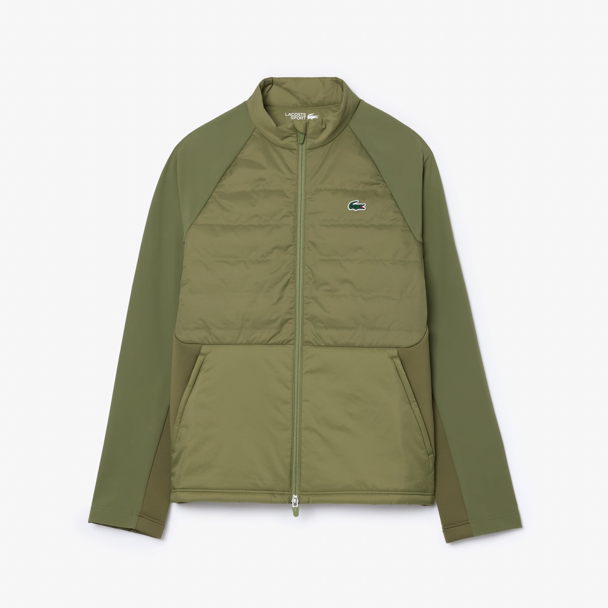 High Neck Quilted Golf Jacket-BH2638