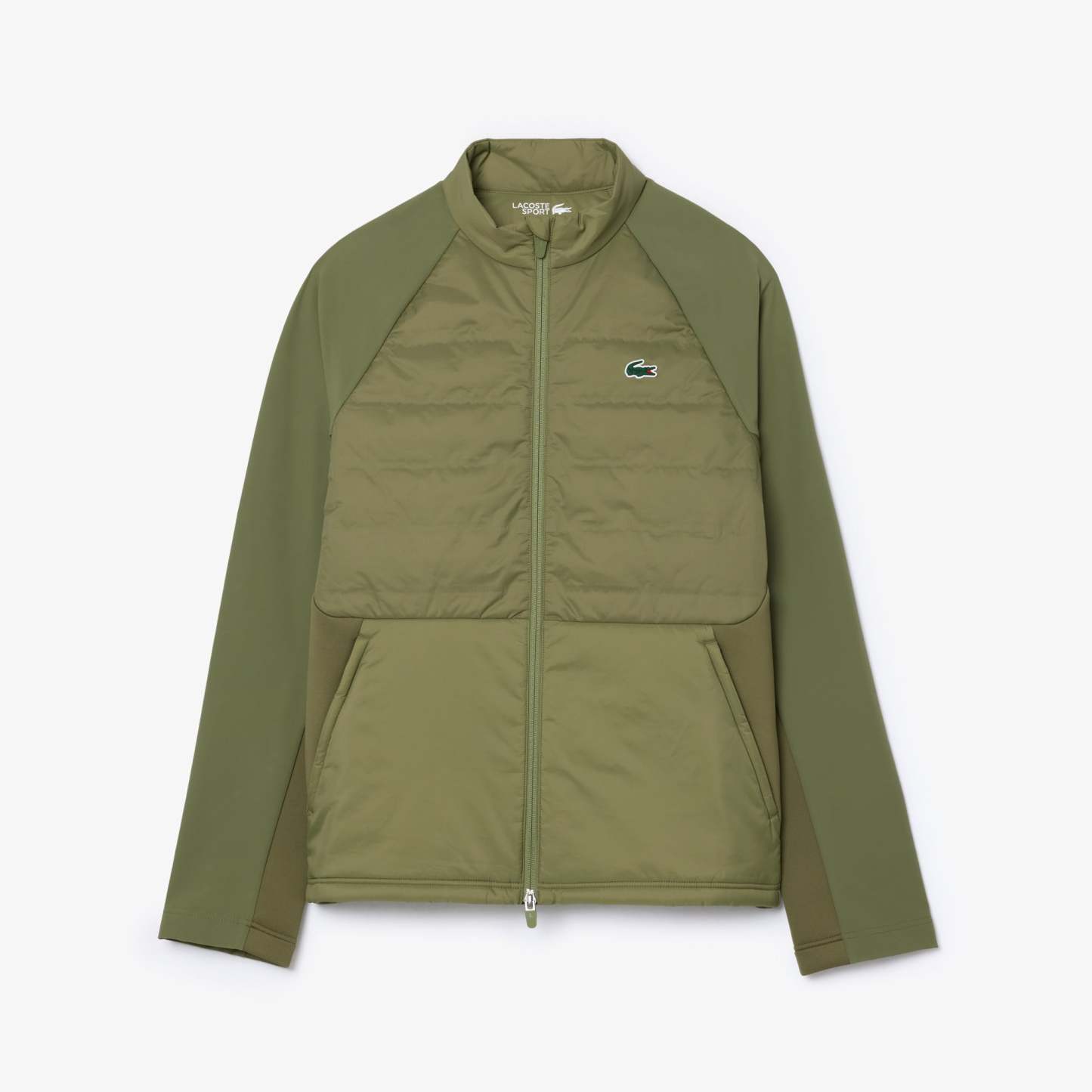 High Neck Quilted Golf Jacket-BH2638