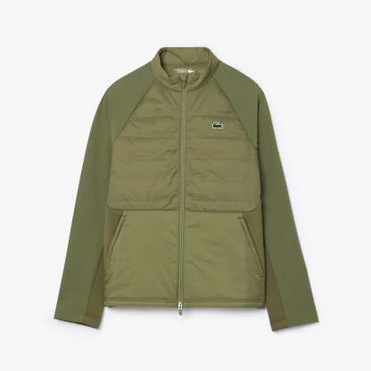 High Neck Quilted Golf Jacket-BH2638