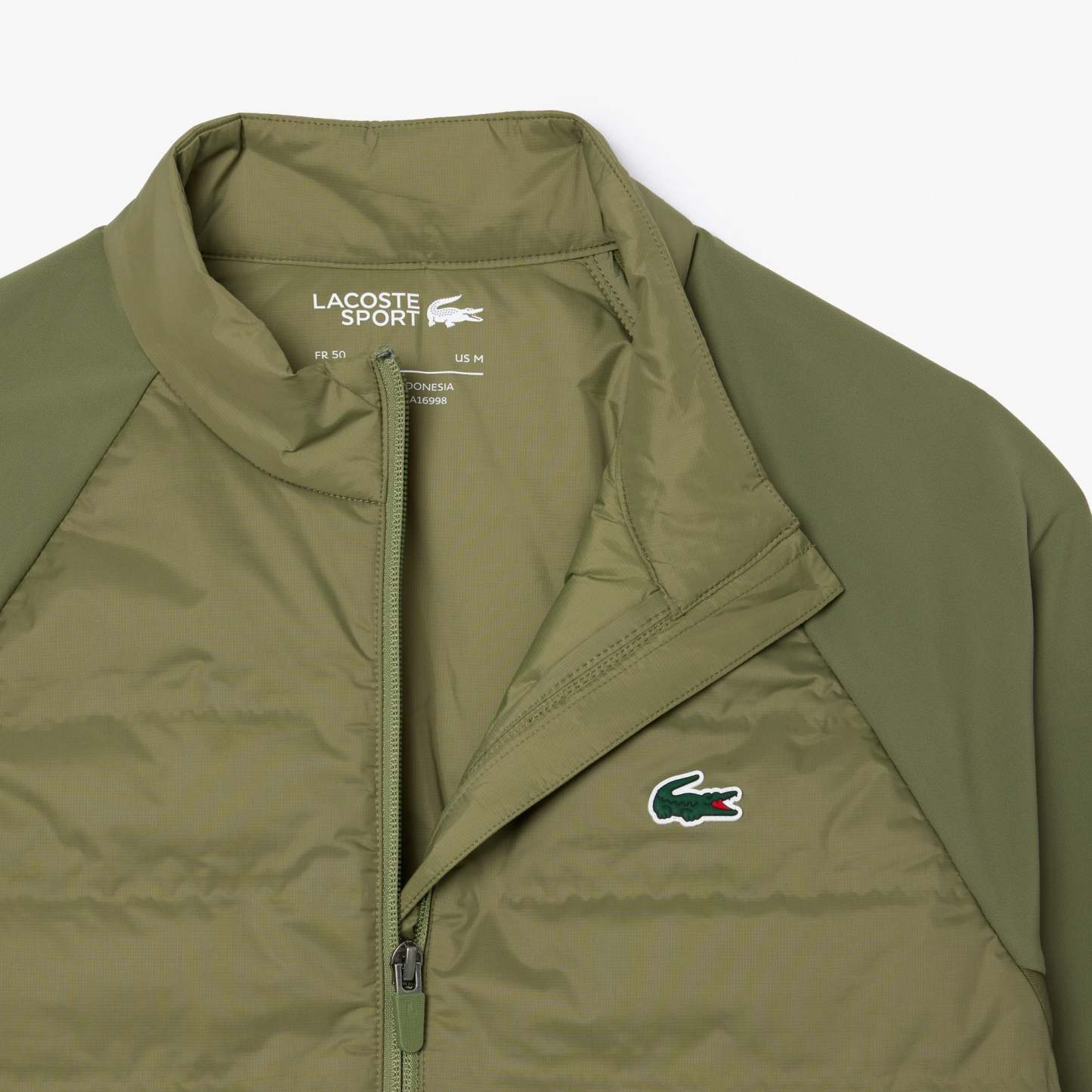 High Neck Quilted Golf Jacket-BH2638