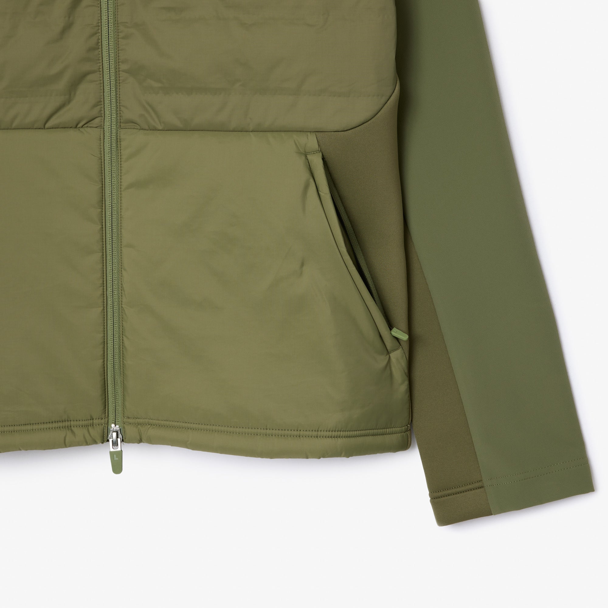 High Neck Quilted Golf Jacket-BH2638